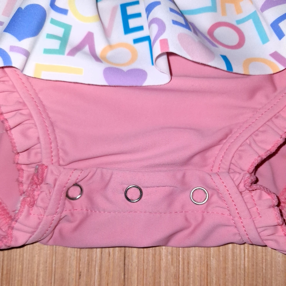 Ruffle Butts 18-24m 1 piece rash guard swimsuit - Picture 3 of 10